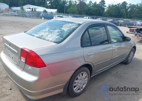 2005 Honda Civic Lx z USA, uszkodzony, nr VIN 2HGES16535H596301